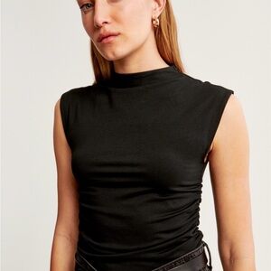 The A&F Paloma Top Black